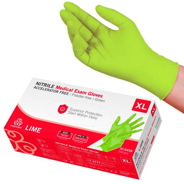 Evercare Nitrilhansker allergivennlig XL 150stk