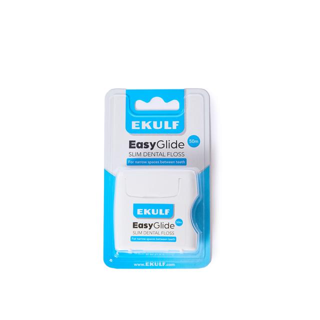 Ekulf EasyGlide Slim Dental Floss tanntråd 50 m