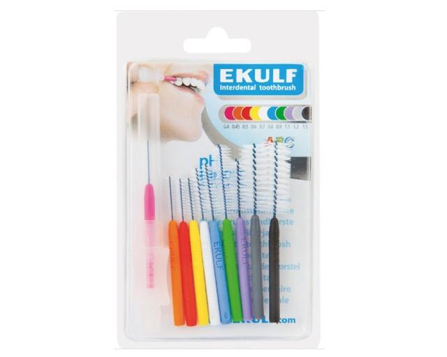 Ekulf pH interdentalbørster Ass. 