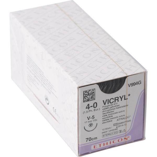 Ethicon V994G  V-5/4-0 70cm 12stk