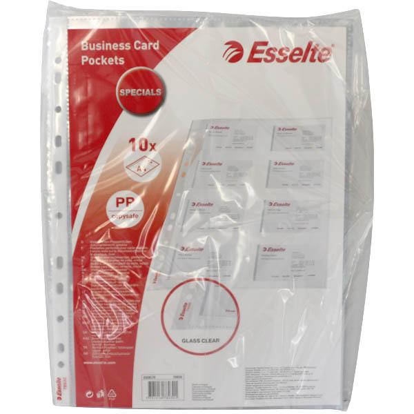 ScanOrder plastlomme til 20 kort 10 ark