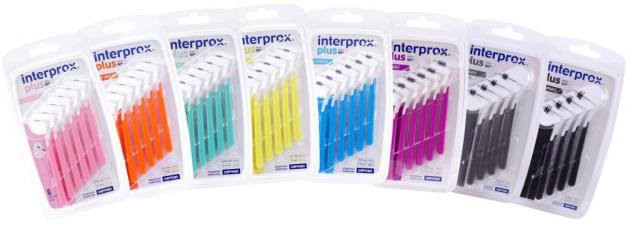 Interprox Plus 1,7mm Blå 12x6stk