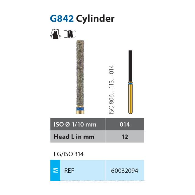 Diatech G842-014-12-M FG Blå 5stk