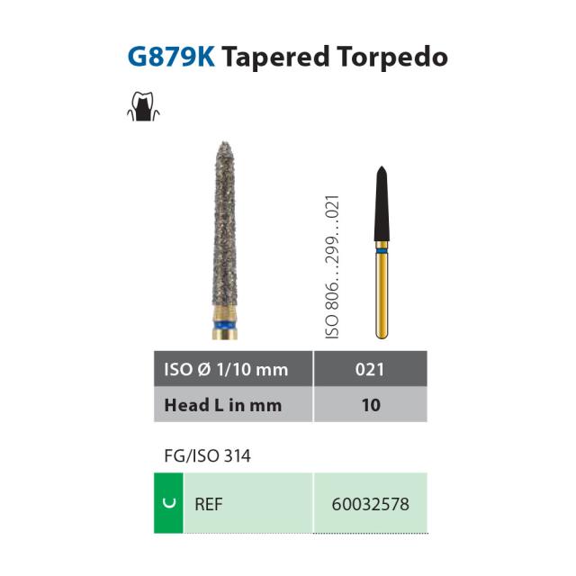 Diatech G879K-021-C FG Grønn 5stk