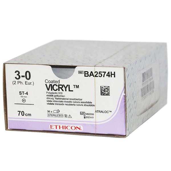 Ethicon BA2574H Rett ST-4/3-0 36stk