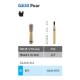 Diatech G830-012-2.7-M FG Blå 5stk