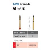 Diatech G390-014-3-F FG Rød 5stk