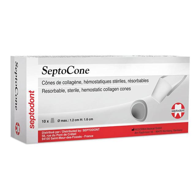 SeptoCone kollagenpropper sterile 10stk
