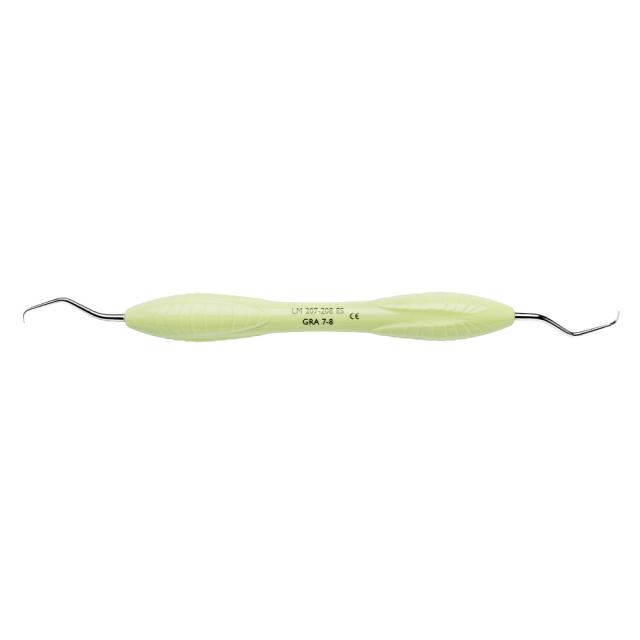 LM 207-208ES Gracey curette 7/8 grønn