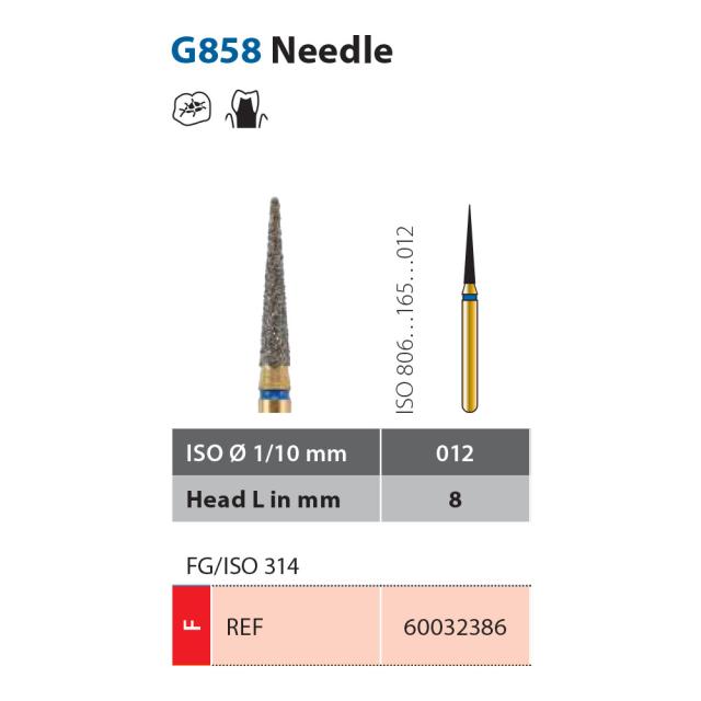 Diatech G858-012-8-F FG Rød 5stk