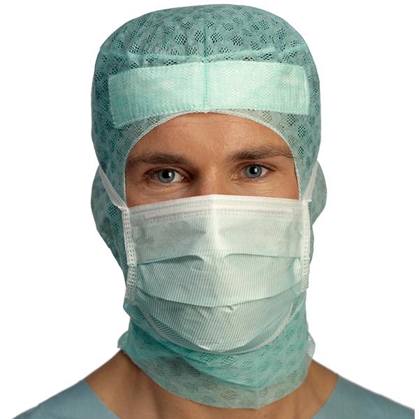Munnbind II Antifog m/knyting 4238 Grønne 60stk