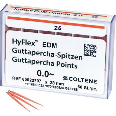 HyFlex EDM Gutta Percha OneFile #25 28mm 60stk