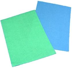 Sterisheet 75x75cm blå/grønn 126stk
