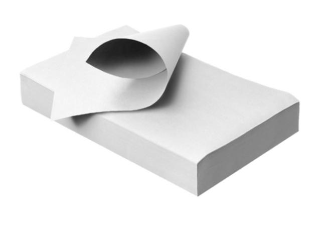 TD Kassettpapir Hvit Stor 36x38cm 250stk