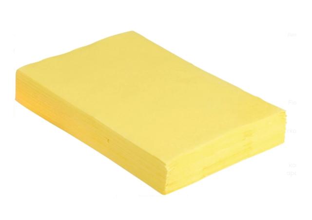 TD Kassettpapir Gul 18x28cm 250stk