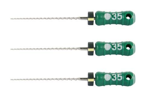 Hedstrøm Fil Dentsply 25mm ISO 35 Grønn