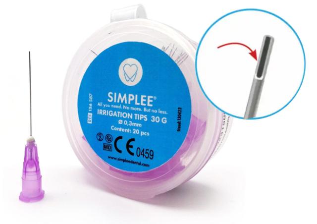 SIMPLEE Skyllekanyler 30G 25mm 20stk