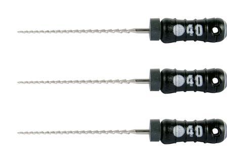 Hedstrøm Fil Dentsply 28mm ISO 40 Sort