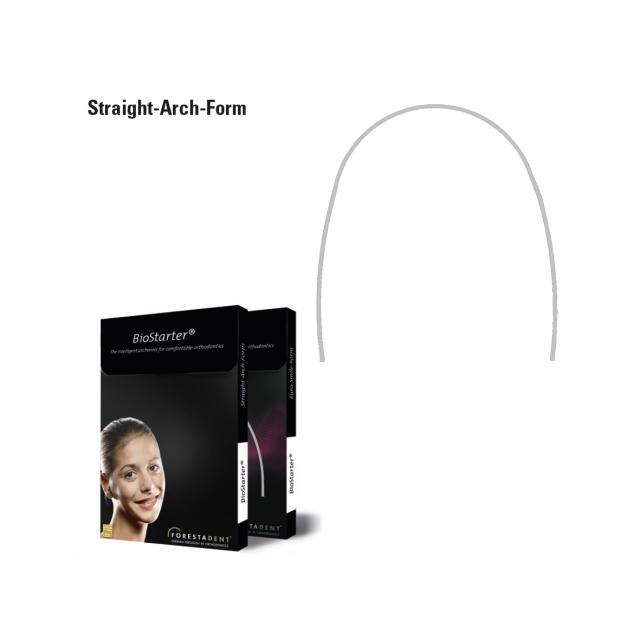 FO 203-0925  Biostarter NiTi .010 Straight Arch Form UK 10 stk