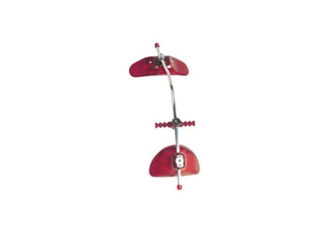 MA 3806-101 Multi-Adjustable Facemask Rød