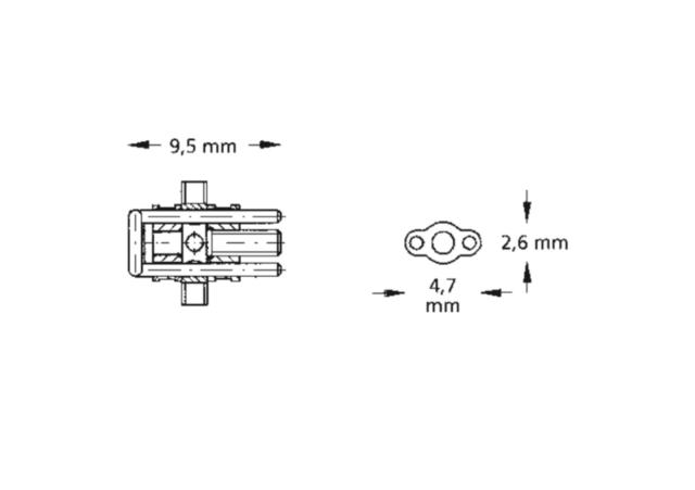 DE 600-503-30 SECT.SCREW, MINI, ANG.