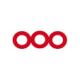 RM J00231 Energy Chain Closed Red 2,8mm 2,30m