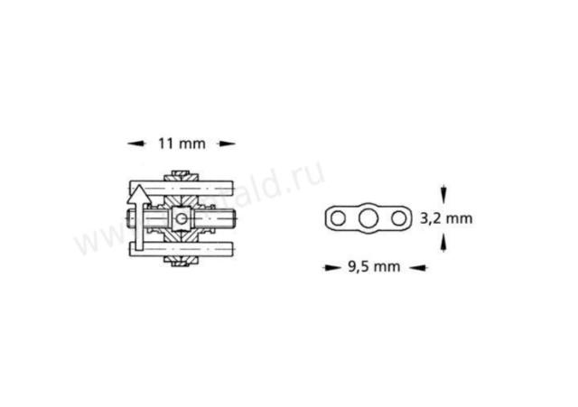 DE 600-302-60 Expansion Screw Maxi 7,5mm 100stk