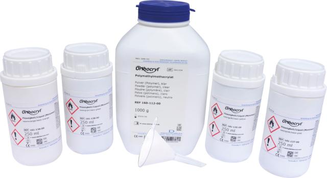 DE 160-700-00 Orthocryl, Neon Assortert KIT