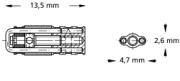 DE 600-602-30 RETR.SCREW EXTRA MINI 10 STK