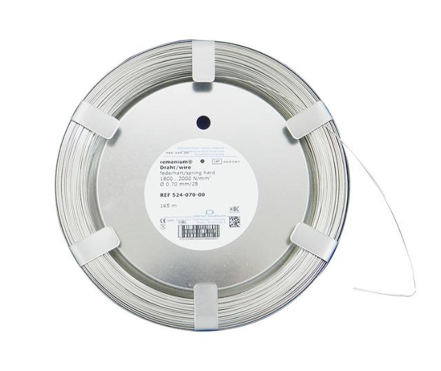 DE 524-070-00 Remanium Wire 0,70 mm/28 Sp H Coil