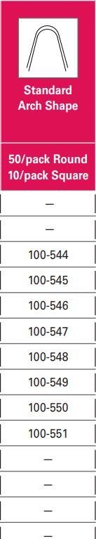 OO 100-544 014 UPPER STD BRIGHT WIRE 