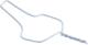 DE 768-036-00 Preform Ligatures white .012 100/pk 