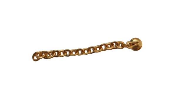 GES EE-00-04 Extrusion caplin hook w/ chain 5 stk