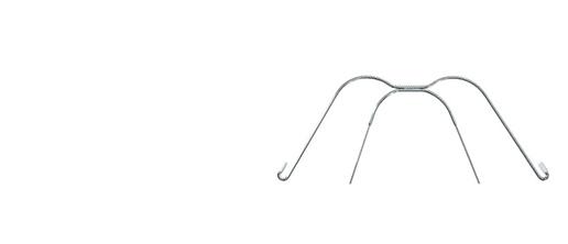 DE 740-220-00 Standard facebow med coated Ø1,15mm