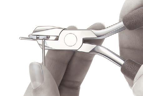 FO 501-0709 Plier for pal split screw Max w Ø1,5mm