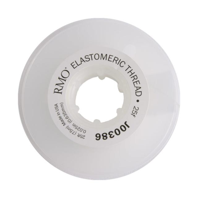 RM J00386 Elastic Tie Thread Clear .025 (0.635mm)