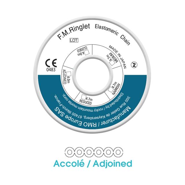 RM ECM0602 Energy Chain Adjoined S Attach 3mm Blå