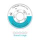 RMJ00136 Energy Chain Closed 2,8mm Teal Blue 2,30m