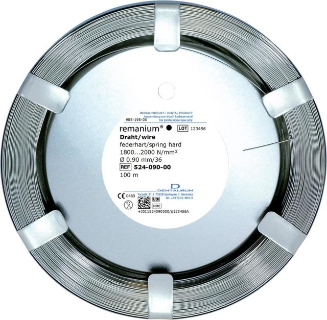 DE 524-090-00 Reman Wire 0,90mm/36 Sp.H Coil 125m