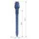FO 1221A1714 OrthoEasy Pal Long Neck Blue 12mm ø1,7mm 5stk