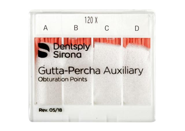 Gutta Percha hjelpepoints ABCD Ass 120stk