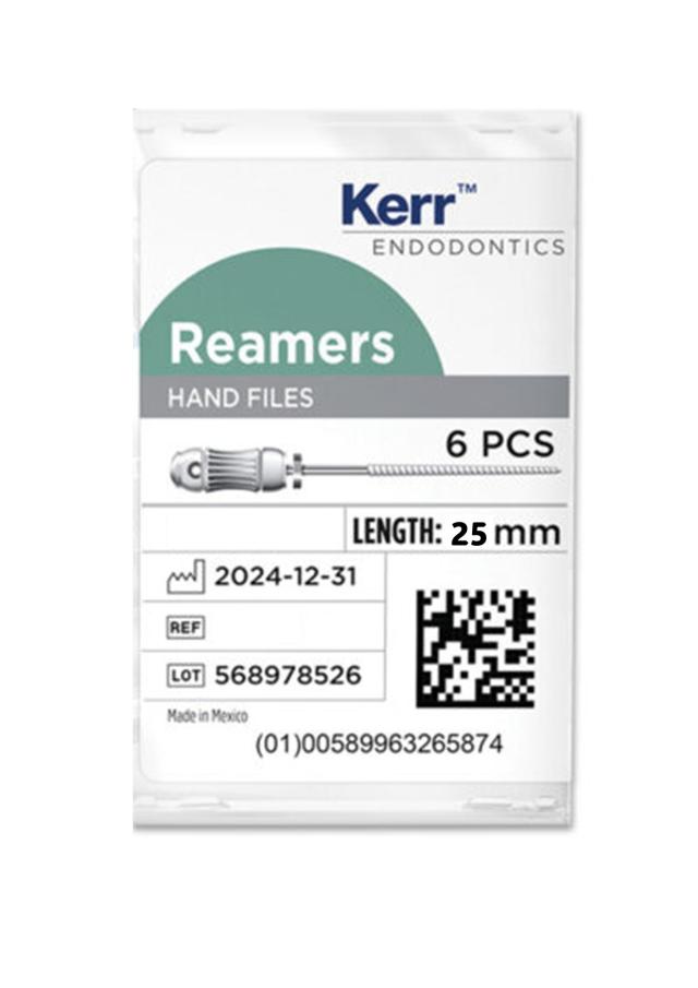 Kerr Reamers 15-40 25mm 6 stk