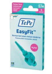 TePe EasyFit S/M Grønn 6stk