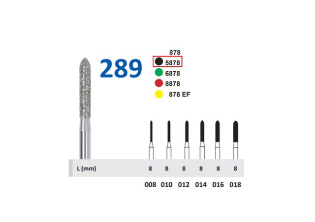 Horico FG 289X/012 Sort 5stk