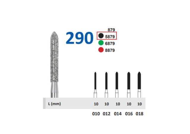 Horico FG 290X/014 Sort 5stk