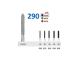 Horico FG 290X/014 Sort 5stk
