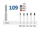 Horico FG G109/010 Grønn 5stk