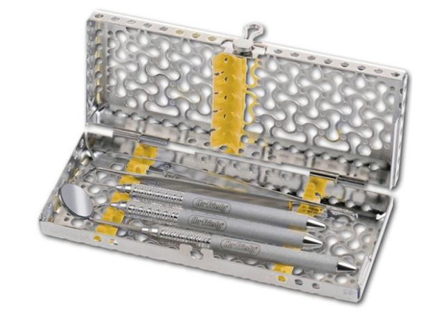 Hu-Friedy Infinity kassett 1/4 til 5 instrumenter, Gul