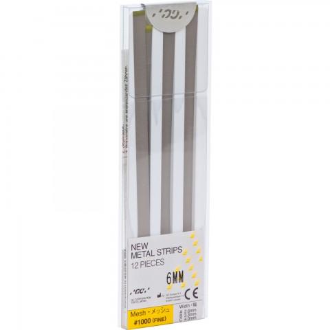 GC Metal Strips Fine 6mm Gul 12stk