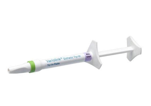 Variolink Esthetic Try-in Paste White Opaque 1,7g 